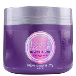 Inoar Absolut Speed Blond - Máscara 500gr