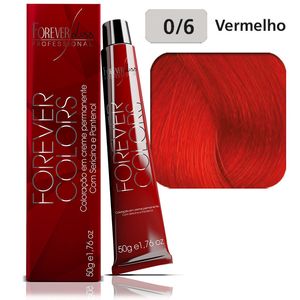 Coloração Forever Colors Intensificador 0-6 Vermelho