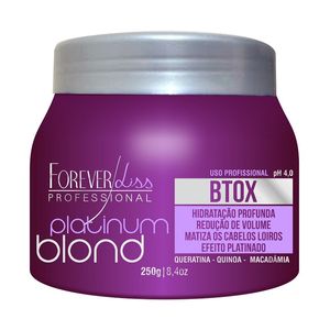 Botox Matizador Platinum Blond Intensive Forever Liss 250g