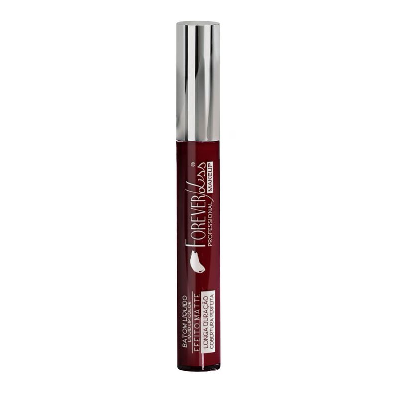 Batom-Matte-Liquido-Forever-Liss-Bordo