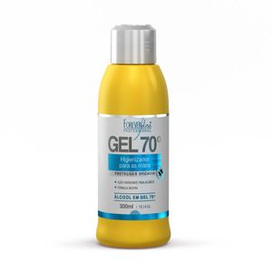 Álcool Em Gel 70% 300ml Antisséptico Forever Liss