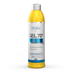 Álcool Em Gel 70% 900ml Forever Liss