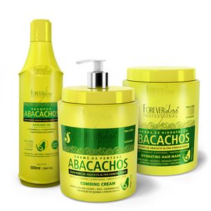 Kit Tratamento Capilar Com Abacate Abacachos Forever Liss