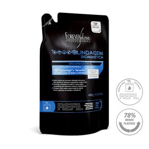 Refil Máscara Blindagem Capilar Forever Liss 400g
