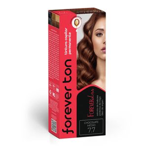 Tinta De Cabelo Chocolate Médio 7.7 Forever Ton