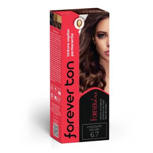 Tinta De Cabelo Chocolate Escuro 6.7 Forever Ton