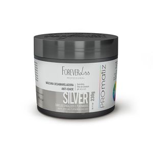 Máscara Para Grisalhos E Platinados Pro Matiz Silver Forever Liss 230g