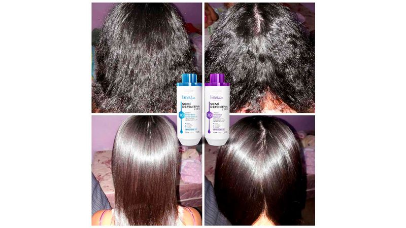 Kit Escova Semi Definitiva Zero 2x300ml com Reconstrutor SOS Forever Liss -  Kit de Tratamento para Cabelos - Magazine Luiza