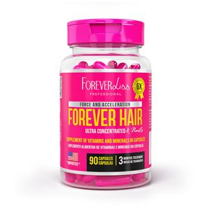 Combo Tratamento 3 Meses Forever Hair Crescimento Capilar