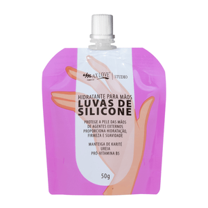 Creme Para Mãos Luvas De Silicone 50g