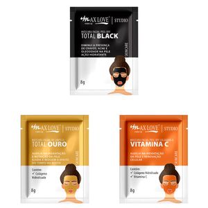 Kit Top Máscaras Faciais (3 Produtos)