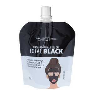 Máscara Facial Peel Off Total Black 50g