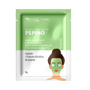 Máscara Facial Peel Off Pepino