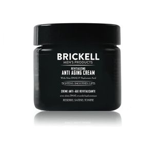 Brickell Men's Creme Facial Anti Idade Orgânico Com Vitamina E Para Homens