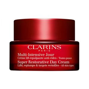 Clarins Creme Facial Diurno Anti Idade Para Mulheres Com Mais De 50 Anos, Levanta E Suaviza A Pele