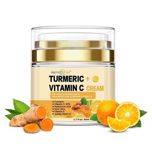 Dermaxgen Creme Facial Anti Idade Com Ingredientes Orgânicos E Vitamina C Para Todos Os Tipos De Pele