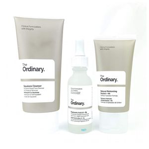 The Ordinary Kit Skincare Completo Com Hidratante Vitamina B5 E Removedor De Maquiagens