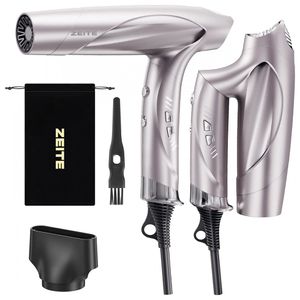 Zeite Secador De Cabelo Profissional, 110v, Prata