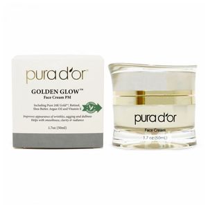 PURA D’OR Creme Facial Anti Idade com Ouro 24K Puro para uma Pele Mais Firme e Jovem, 50 mL